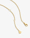 Multi Pavé Disc Drop Necklace
